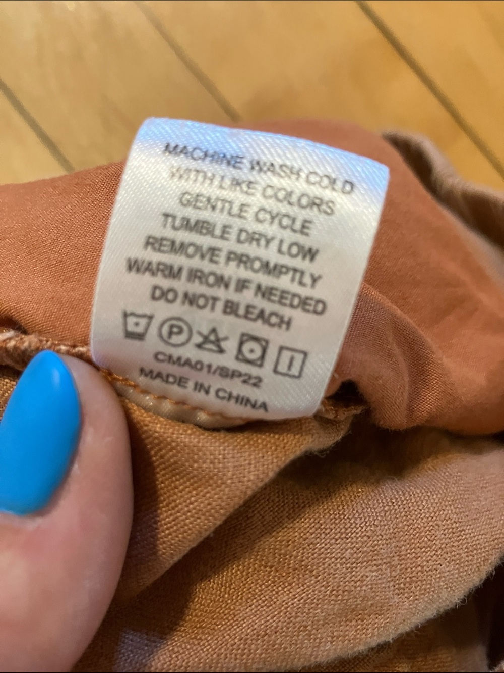 Quince European Linen Lightweight Summer Pants in Caramel Tan Brown Size Medium - Picture 5 of 11